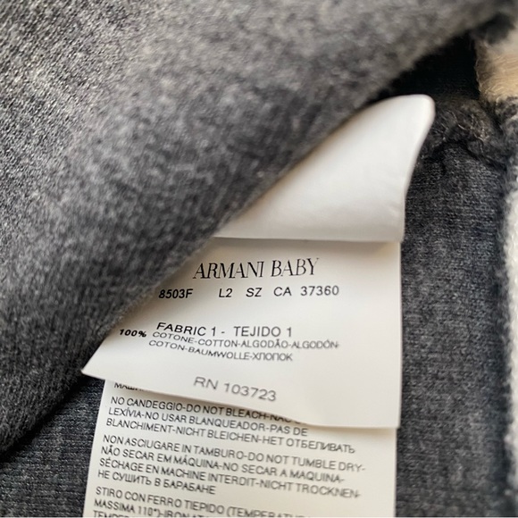 Armani Baby Boys Cardigan - Picture 9 of 11